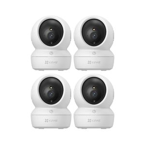 Kit de 4 Cámaras De Seguridad Ezviz H6C Full HD - Blanco