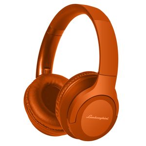 Audífonos bluetooth on ear Lamborghini Huracán Borealis almohadillas acolchadas, máx. 35 horas de reproducción, naranja