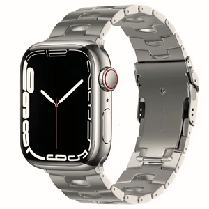 Correa de Titanio para Apple Watch Eslabon Acabado Matte 42-44-45-49mm