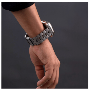 Correa de Titanio para Apple Watch Eslabon Acabado Matte 42-44-45-49mm