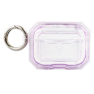 Case para Airpods pro 2da generación, translucido morado