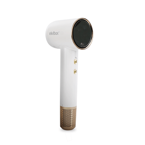 Secador de cabello Iónico Q2 Vivibox 1600W, 3 niveles de velocidad, 3 niveles de temperatura, blanco