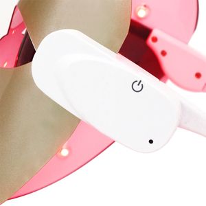 Mascarilla facial Dorada Vivibox VVB-00019P 3W, luz LED