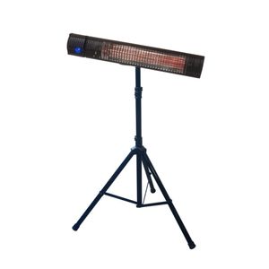 PACK Calefactor de exteriores LarBis COMFORTalu 2kw - Negro + Parante POLEtripod