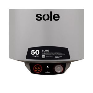 Terma eléctrica Sole Elite 50 litros, 1500W, para pared, gris