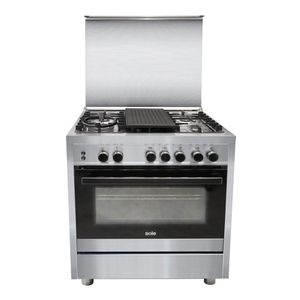 Cocina de pie Sole Bali Glp 76cm, 4kw, Plateado