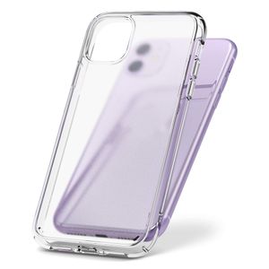 Case para iPhone 11, fusion matte, anti golpes, flexible, transparente