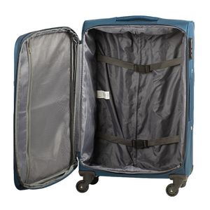 Maleta de bodega American Touriste Oasis 4 ruedas, peso 3.3kg, azul