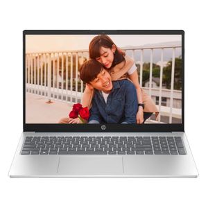 Laptop HP 15-FD0004LA 15.6" FHD, Intel Core i3-N305, 256GB SSD, 8GB RAM, Windows 11 Pro, teclado en español, plateado