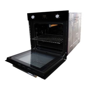 Horno empotrable Sole Convector Rost 60cm, 70 litros, GLP, negro