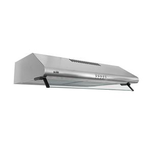 Campana extractora Sole Hera 1 motor 95W, 60 cm, 3 niveles de absorción, plateado