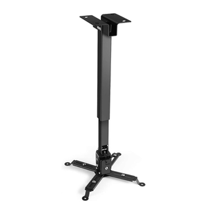 Rack soporte de proyector ajustable 43 a 65 cm, negro