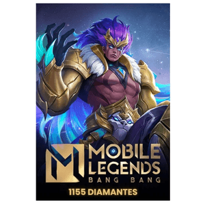 Código Mobile Legends 1155 Diamantes Android, iOS Digital