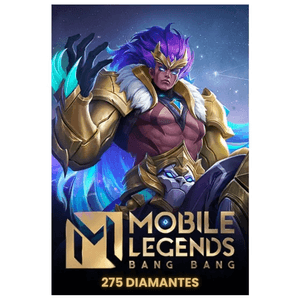 Código Mobile Legends 275 Diamantes Android, iOS Digital