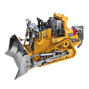 Yigong camión de construcción a control remoto de alta tecnología para niños, amarillo
