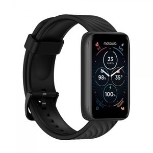 Smartwatch Motorola Moto 40, modo deportivo, resistencia al agua, negro