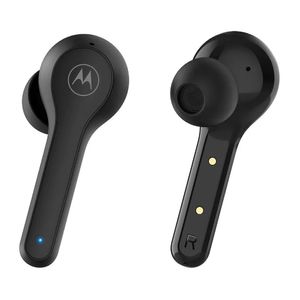 Audífonos bluetooth True Wireless Motorola Moto Buds 085 resistente al agua IPX5, duración máx. 15 horas con estuche de carga, control táctil, negro