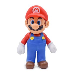 Figura Mario Bros 10 cm gorra roja, calidad PVC