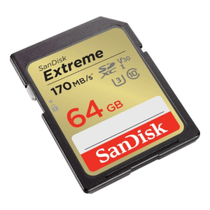 Memoria Sandisk Extreme 64gb 170mb/S