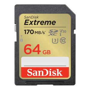 Memoria Sandisk Extreme 64gb 170mb/S