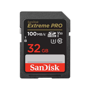 Memoria SD Sandisk Extreme Pro 32GB de 100mb/s
