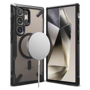 Case para Samsung Galaxy S24 Ultra fusion X magnetic, negro