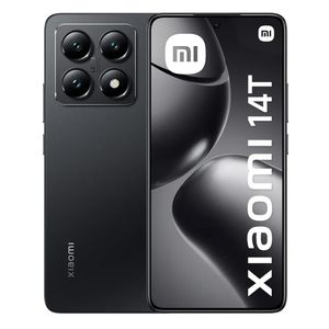 Celular Xiaomi 14T 512GB, 12GB RAM, cámara principal 50MP + 50MP + 12MP, frontal 32MP, 6.67'', negro