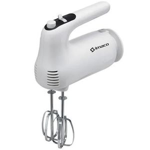 Batidora de mano Imaco HM505 150W, 5 velocidades, blanco