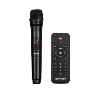 Parlante Maxtron Stellar MX 305W 6.5", 2 tower luces LED, negro