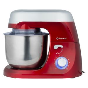 Batidora pedestal Imaco SM800P, 800w, tazón de 4.2 litros, rojo