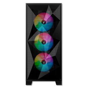 Gabinete Antryx RX-250, USB3.0, FRGB FAN X4, panel lateral de vidrio templado