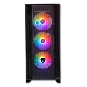 Gabinete Antryx RX-270, USB3.0, FRGB FAN X4, panel lateral de vidrio templado