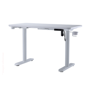Escritorio Smart Eléctrico Regulable En Altura Tablero White