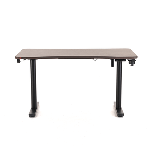 Escritorio Smart Eléctrico Regulable En Altura Tablero Dark Walnut