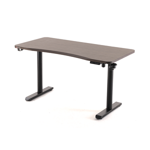 Escritorio Smart Eléctrico Regulable En Altura Tablero Dark Walnut