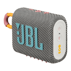 Parlante bluetooth JBL Go 3 potencia 4.2W, resistente al agua IP67, hasta 5 horas de reproducción, gris