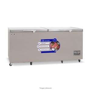 Congeladora Ilumi dual TFI-10002DG capacidad 1000 litros, gris