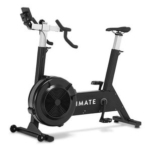 Bicicleta de spinning Ultimate Fitness Air Bike resistencia de aire, máx. 160kg, negro