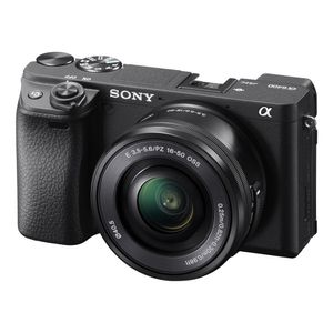 Cámara Mirrorless Sony Alpha A6400 Aps-C semi profesional con Lente 16-50mm