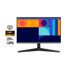 Monitor plano 27" Samsung LS27C330GALXPE Essential S3, FHD (1920x1080), HDMI