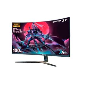 Monitor curvo 27" Teros TE-2731S, FHD, Panel VA, HDMI, VGA