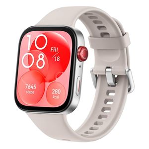 Smartwatch Huawei Watch FIT 3 1.82", pantalla AMOLED, resistente al agua 5ATM, batería hasta 10 días, blanco