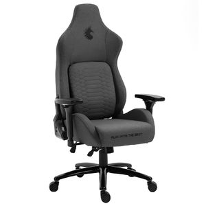 Silla Gamer Dreizt Titan Series Gris Premium Almohadilla Inteligente Reclinable Gas Lift Clase 4