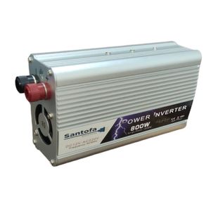Inversor de corriente Santofa 12v a 220v, 2 usb, 800w, DC a AC