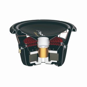 Subwoofer Serie Champion Pioneer TS-W3004D4, Doble Bobina, 2400 w, Negro