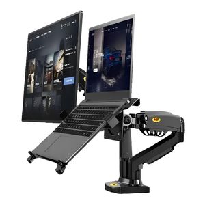 Rack soporte hidraulico north bayou f160-fp para monitor y laptop