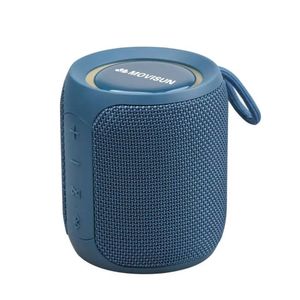 Parlante Acuático Bluetooth MOVISUN IPX7 16W TWS luz Led power smart