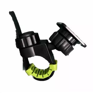 Soporte de celular con protección para moto, negro