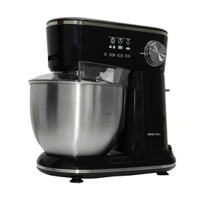 Batidora de pedestal Royal RY-KM50 1000W, 12 velocidades, tazón de 5 litros, negro
