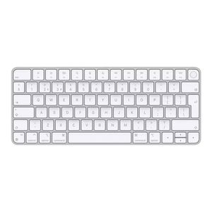 Teclado inalámbrico recargable magic keyboard touch id, conexión USB, blanco